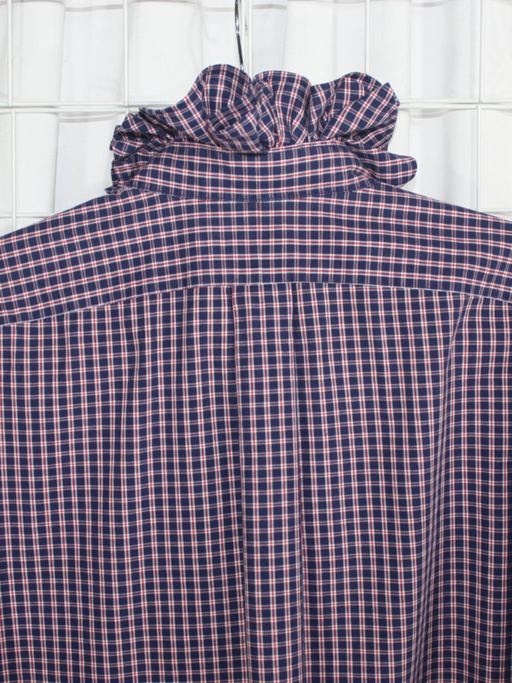 Ralph Lauren Ruffle Collar Shirt - Picture 8 of 9